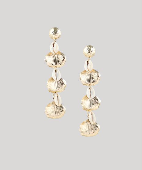 Brinco-Feminino-Mindset-com-Buzios-Dourado-9484532-Dourado_1