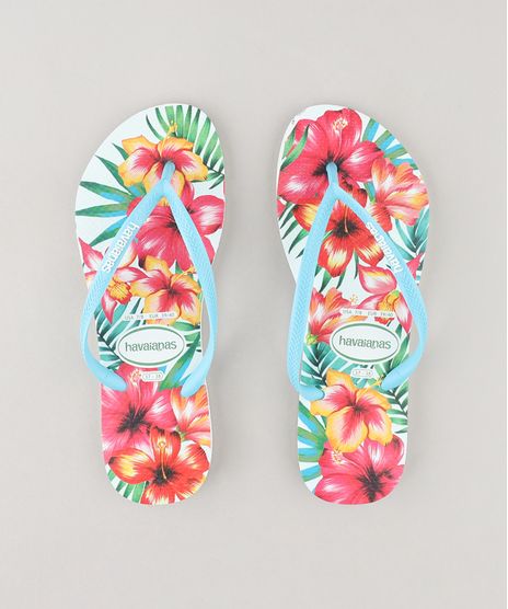 Chinelo-Feminino-Havaianas-Slim-Estampado-Floral-Branco-9250222-Branco_1