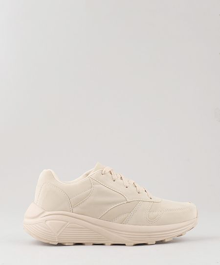Tenis-Feminino-Running-Chunky-Bege-9472568-Bege_1