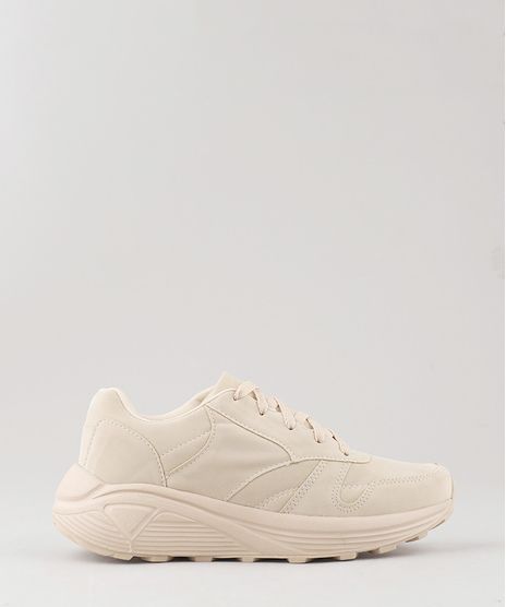 Tenis-Feminino-Running-Chunky-Bege-9472568-Bege_1