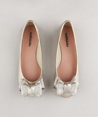 Sapatilha-Infantil-Molekinha-com-Glitter-e-Laco-Dourada-9471438-Dourado_4