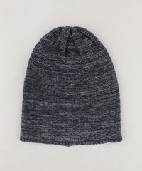 Gorro-Masculino-em-Trico-Mescla-Azul-Marinho-8903243-Azul_Marinho_1