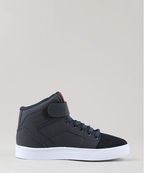 Tenis-Infantil-Ollie-Cano-Alto-com-Velcro-Azul-Marinho-9430264-Azul_Marinho_1