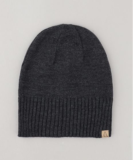 Gorro-Masculino-Basico-em-Trico-Cinza-Mescla-Escuro-1-8903284-Cinza_Mescla_Escuro_1_1
