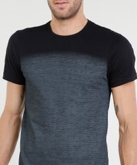 Camiseta-Masculina-Slim-Fit-com-Estampa-Degrade-Manga-Curta-Gola-Careca-Preta-9197266-Preto_4