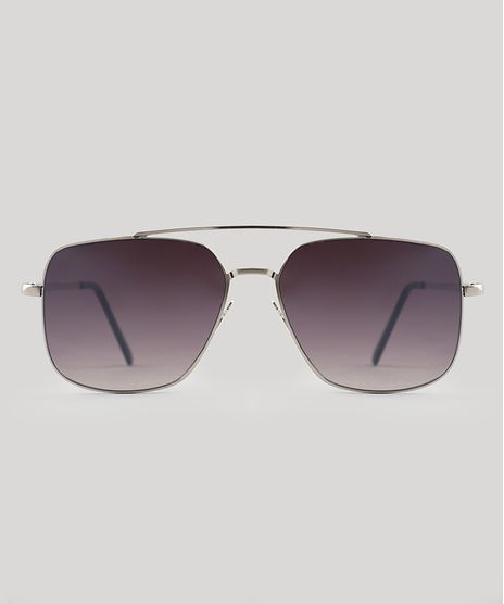 Oculos-de-Sol-Quadrado-Masculino-Oneself-Prateado-9524194-Prateado_1