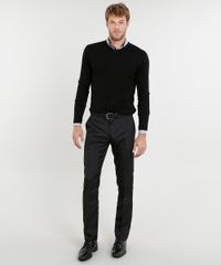 Sueter-Masculino-Basico-em-Trico-Gola-V-Preto-9345315-Preto_3
