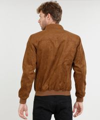 Jaqueta-Bomber-Masculina-em-Suede-Caramelo-9351828-Caramelo_2