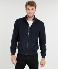Jaqueta-Bomber-Masculina-em-Suede-Azul-Marinho-9351828-Azul_Marinho_1