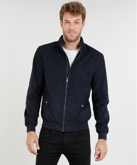 Jaqueta-Bomber-Masculina-em-Suede-Azul-Marinho-9351828-Azul_Marinho_1
