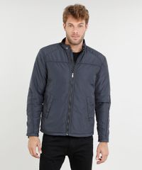 Jaqueta-Masculina-Acolchoada-com-Bolsos-Chumbo-9351825-Chumbo_1