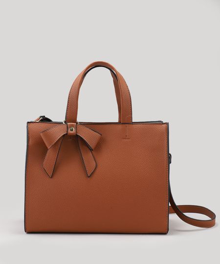 Bolsa-Feminina-Tote-com-Laco-e-Alca-Transversal-Removivel-Caramelo-9197796-Caramelo_1 Bolsa-Feminina-Tote-com-Laco-e-Alca-Transversal-Removivel-Caramelo-9197796-Caramelo_1