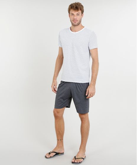 Pijama-Masculino-Listrado-Manga-Curta-Branco-9442570-Branco_1