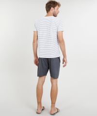 Pijama-Masculino-Listrado-Manga-Curta-Branco-9442570-Branco_2
