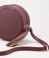 Bolsa-Feminina-Redonda-Transversal-com-Tassel-Vinho-9200576-Vinho_4