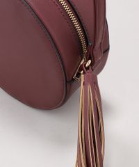 Bolsa-Feminina-Redonda-Transversal-com-Tassel-Vinho-9200576-Vinho_5