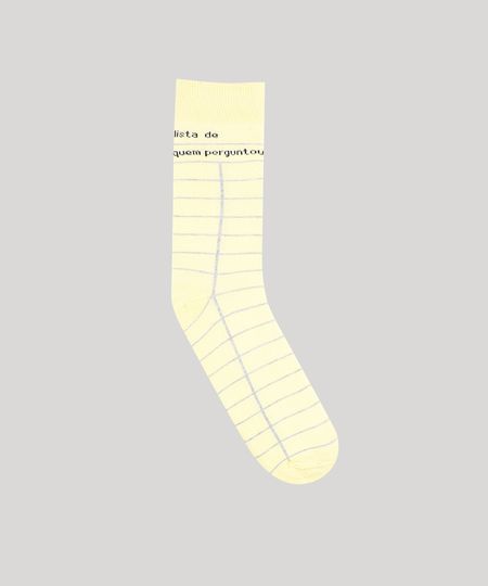 Meia-Masculina-Cano-Alto-Divertida-Estampada--Lista-de-Quem-Perguntou--Amarela-9477263-Amarelo_1 Meia-Masculina-Cano-Alto-Divertida-Estampada--Lista-de-Quem-Perguntou--Amarela-9477263-Amarelo_1