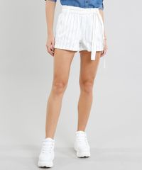 Short-de-Sarja-Feminino-Clochard-Listrado-com-Faixa-para-Amarrar-Off-White-9287370-Off_White_1