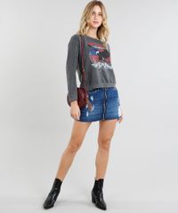 Blusao-Feminino-em-Moletom--Born-in-the-U-S-A---Decote-Redondo-Chumbo-9425881-Chumbo_3