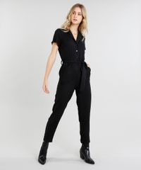 Macacao-Feminino-com-Faixa-para-Amarrar-Manga-Curta-Preto-9364254-Preto_1