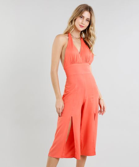 Macacao-Feminino-Pantacourt-Frente-Unica-com-Fenda-Coral-9422236-Coral_1 Macacao-Feminino-Pantacourt-Frente-Unica-com-Fenda-Coral-9422236-Coral_1