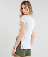 Blusa-Feminina--Music-Coffee-Worries--com-No-Manga-Curta-Decote-V-Cinza-Mescla-Claro-9424911-Cinza_Mescla_Claro_2