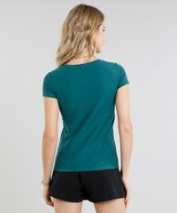 Blusa-Feminina-Basica-Flame-Decote-V-Manga-Curta-Verde-1-8525926-Verde_1_2