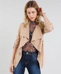 Parka-Feminina-Assimetrica-com-Bolsos-Bege-9368774-Bege_1