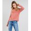 Blusao-Feminino-em-Moletom--Championship--Decote-Redondo-Coral-9425880-Coral_1