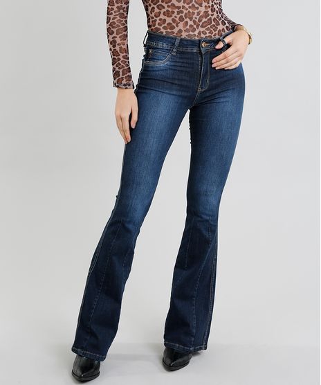 Calca-Jeans-Feminina-Sawary-Super-Flare-Azul-Escuro-9446785-Azul_Escuro_1