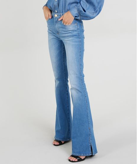 Calca-Jeans-Flare-Mindset-com-Fendas-Azul-Medio-9521812-Azul_Medio_1