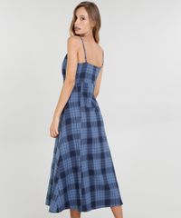 Vestido-Midi-Feminino-Mindset-Estampado-Xadrez-em-Flanela-Alcas-Finas-Azul-9540855-Azul_2