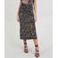 Saia-Midi-Feminina-Mindset-Estampada-Animal-Print-com-Fenda-Preta-9522517-Preto_1