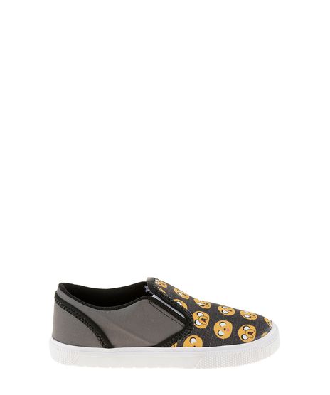 Tenis-Slip-On-Hora-de-Aventura-Cinza-8394428-Cinza_1