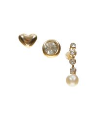 Kit-de-3-Pares-de-Brincos-com-Strass-Dourado-8402862-Dourado_1