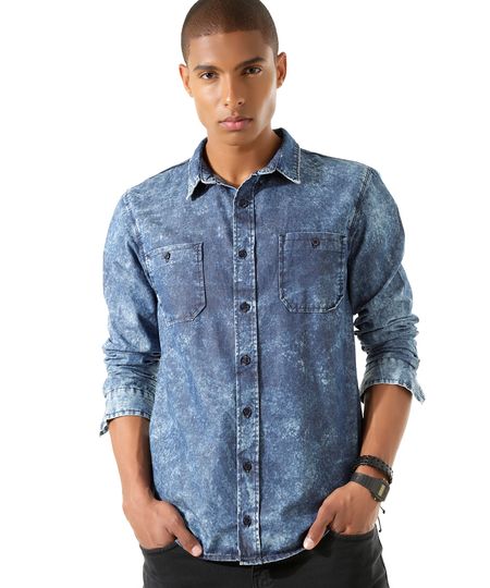 Camisa-Jeans-Azul-Escuro-8366231-Azul_Escuro_1 Camisa-Jeans-Azul-Escuro-8366231-Azul_Escuro_1