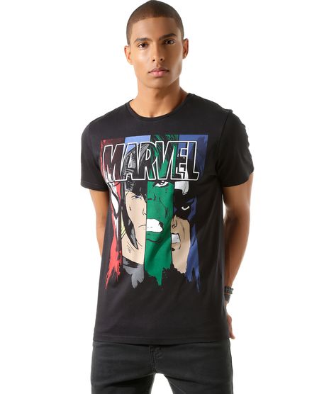 Camiseta-Marvel-Preta-8409508-Preto_1