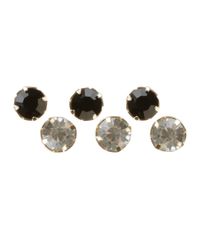 Kit-de-6-Pares-de-Brincos-em-Strass-Dourado-8384253-Dourado_1
