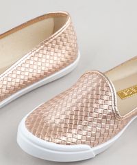 Slipper-Feminino-Moleca-Tresse-Metalizado-Rose-8770413-Rose_2