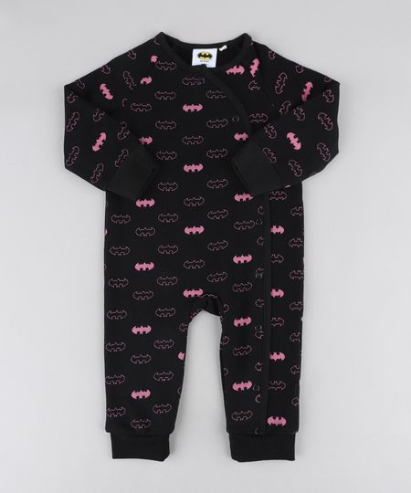 Macacao-Infantil-Batgirl-Estampado-em-Moletom-Manga-Longa-Preto-9205113-Preto_1