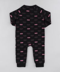 Macacao-Infantil-Batgirl-Estampado-em-Moletom-Manga-Longa-Preto-9205113-Preto_2