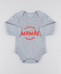 Body-Infantil--Mamae-Ciumenta--Manga-Longa-Decote-Redondo-Cinza-Mescla-9208152-Cinza_Mescla_1