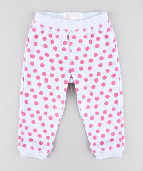 Calca-Infantil-Estampada-de-Poa-em-Plush-Cinza-Mescla-Claro-9195536-Cinza_Mescla_Claro_1