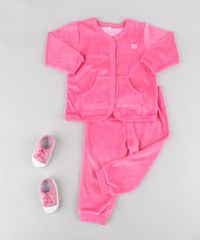 Cardigan-Infantil-com-Bolsos-em-Plush-Pink-9195535-Pink_3