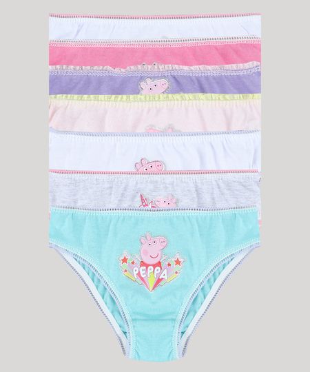 Kit-de-7-Calcinhas-Infantis-Peppa-Pig-Multicor-9450692-Multicor_1