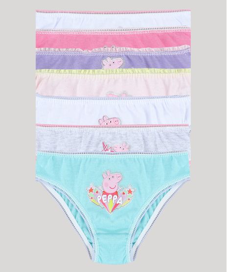 Kit-de-7-Calcinhas-Infantis-Peppa-Pig-Multicor-9450692-Multicor_1