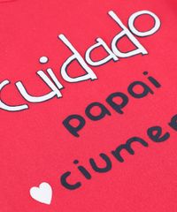Body-Infantil--Papai-Ciumento--Manga-Curta-Decote-Redondo-Rosa-Escuro-9208120-Rosa_Escuro_5