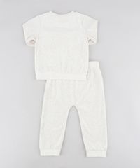 Conjunto-Infantil-de-Blusao-com-Babado---Calca-em-Plush-Bege-Claro-9205045-Bege_Claro_2