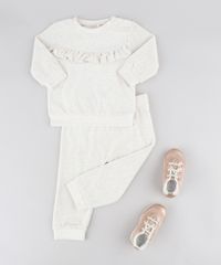 Conjunto-Infantil-de-Blusao-com-Babado---Calca-em-Plush-Bege-Claro-9205045-Bege_Claro_3