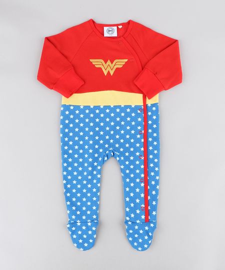 Macacao-Infantil-Mulher-Maravilha-em-Moletom-Manga-Longa-Vermelho-9205114-Vermelho_1
